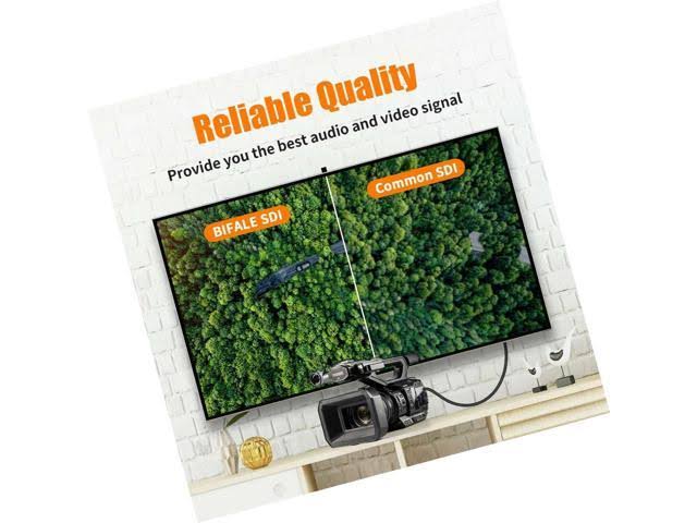 25ft 75 Ohm BNC to BNC SDI Cable I93843