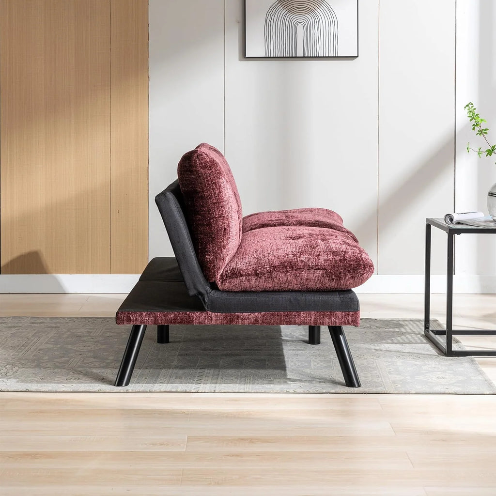 Convertible Folding Futon Sofa Bed Sleeper Couch Z754
