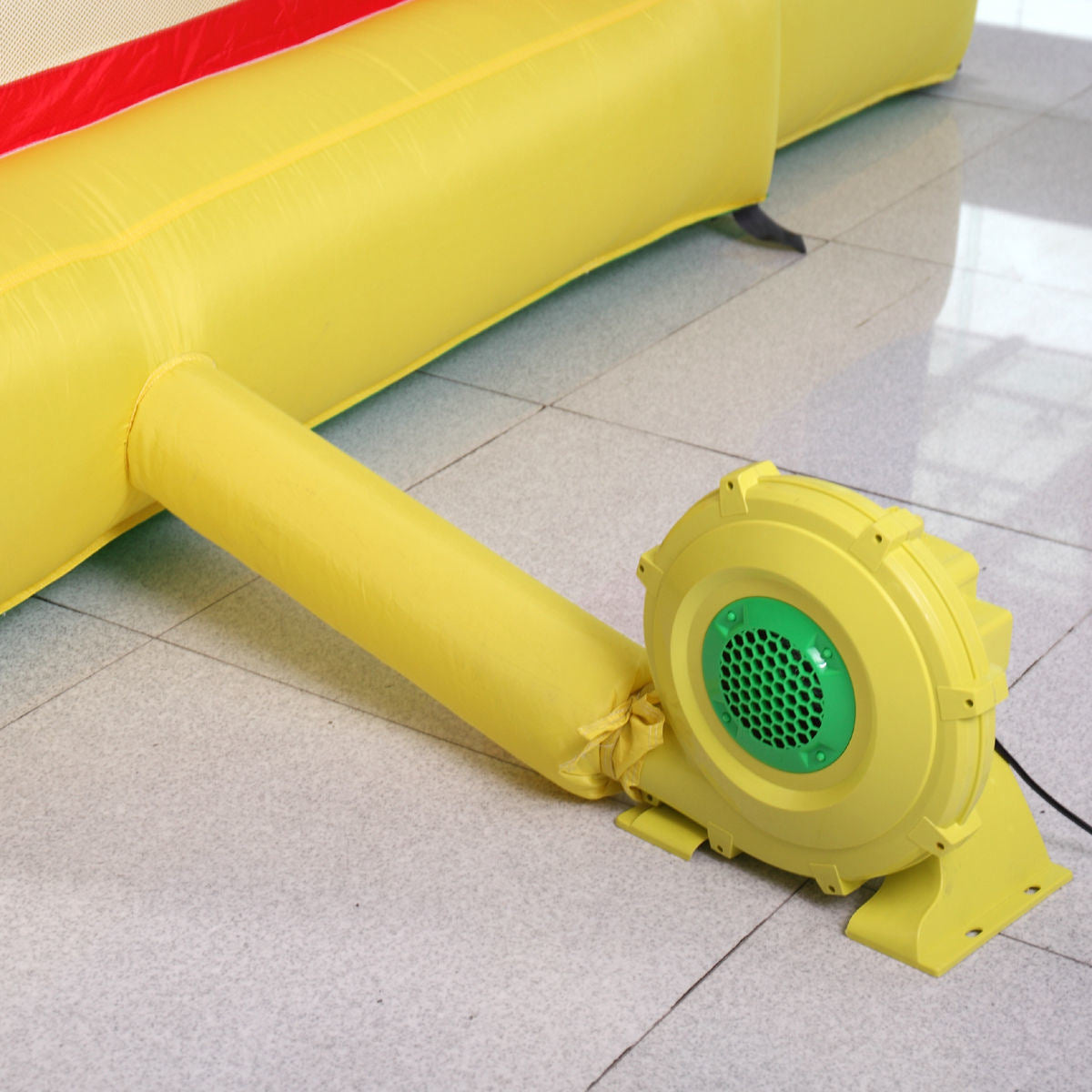 Yellow and Green Portable Air Blower for Inflatable Bounce Castle G957464