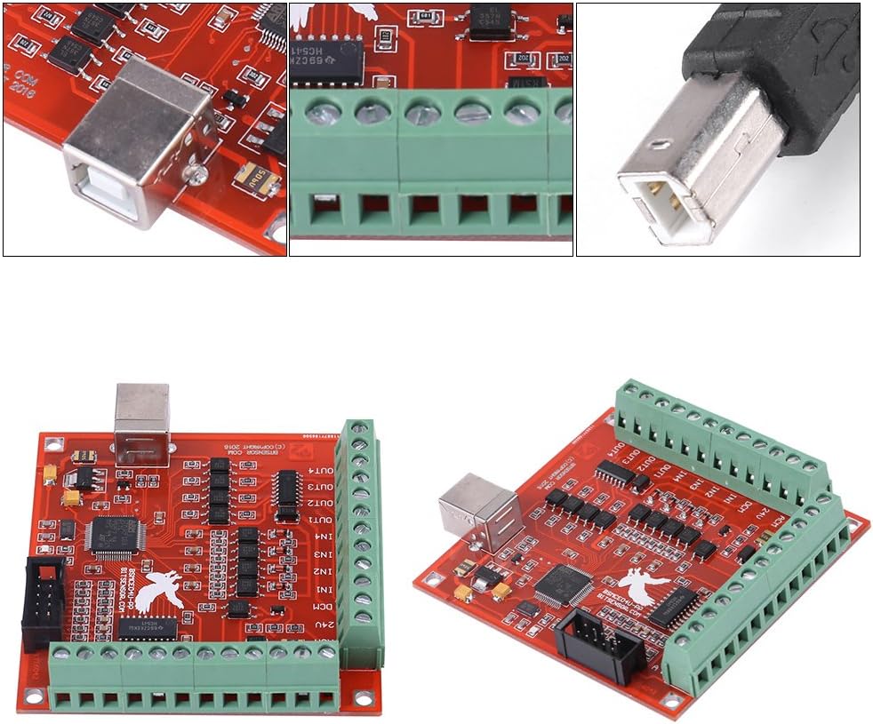 USB 4-Axis Linkage Mach3 Stepper Motor Motion Control Card S169