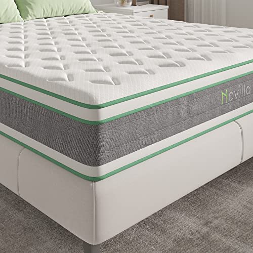 King Size 14 Inch Gel Memory Foam Hybrid Mattress I271