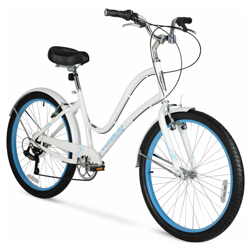 Women's 26 Commuter Bike White U33550