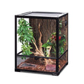 Reptile Glass Terrarium 18 x 18 x 24 Front Opening G2640