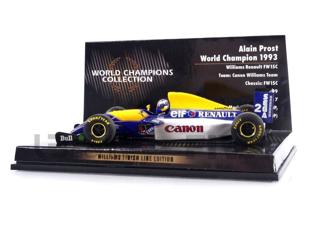 1/43 Williams Renault FW15 Dirty Version C781