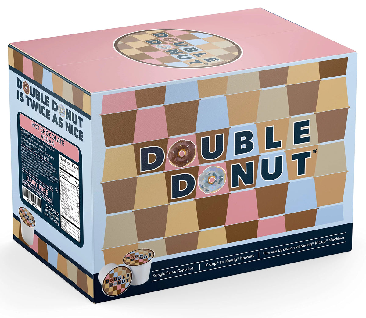 Dairy Free Hot Chocolate Pods, 22 Count U3301