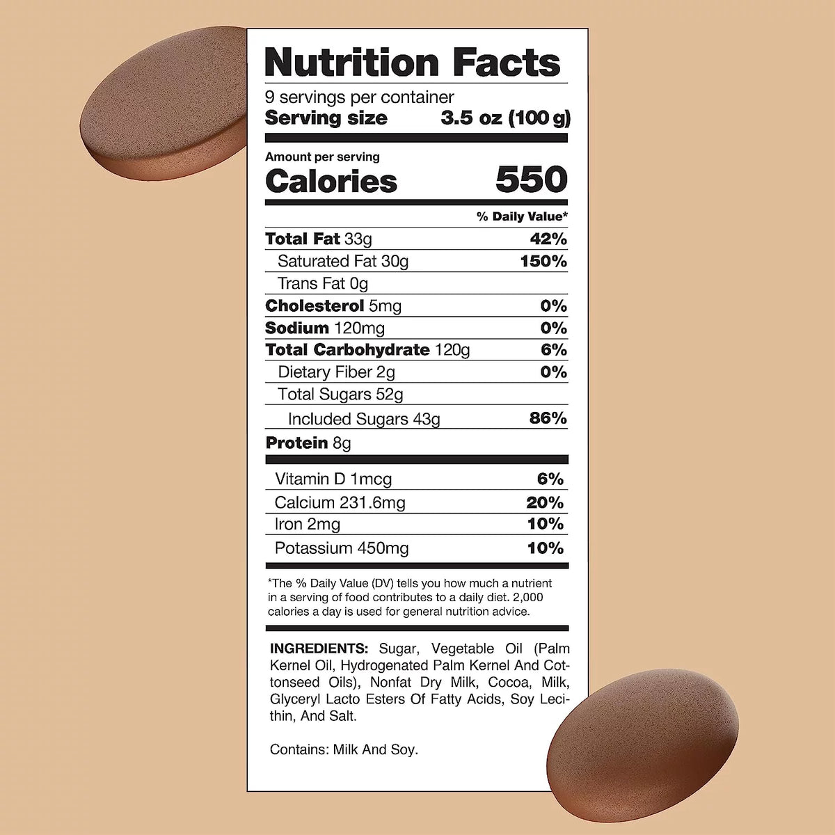 Milk Chocolate Melting Wafers, 2 Pounds H846