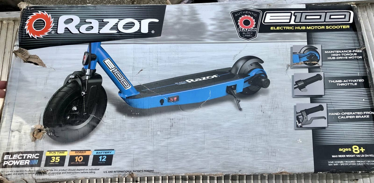 Black Label E100 Electric Scooter B382712
