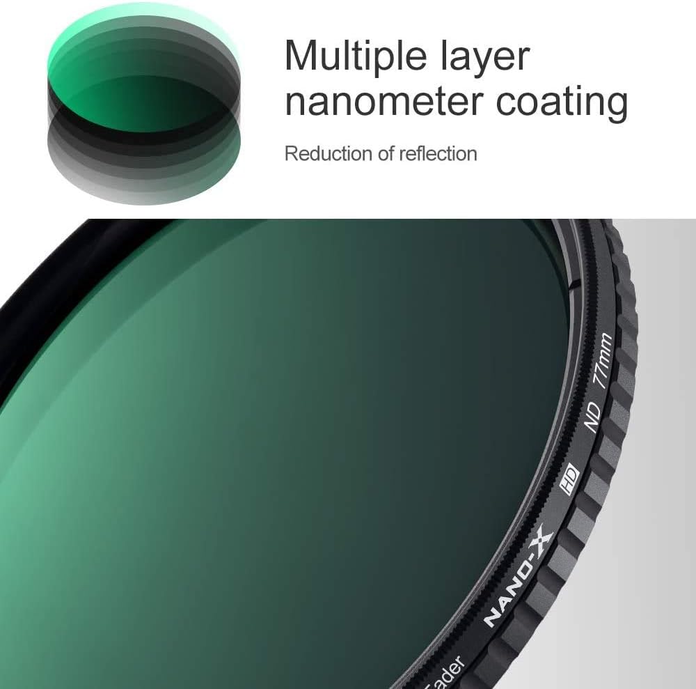 46mm Variable ND Filter ND8-ND128 3-7 Stop R42153