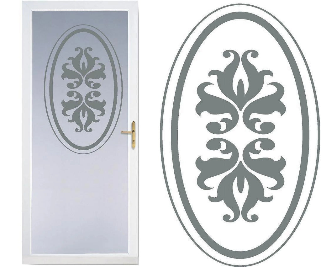 DIY Etched Glass Vinyl Privacy Film B587