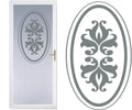 DIY Etched Glass Vinyl Privacy Film B587