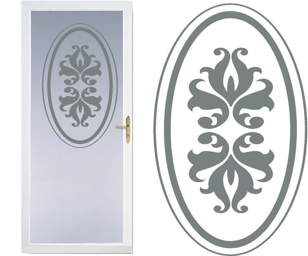 DIY Etched Glass Vinyl Privacy Film B587