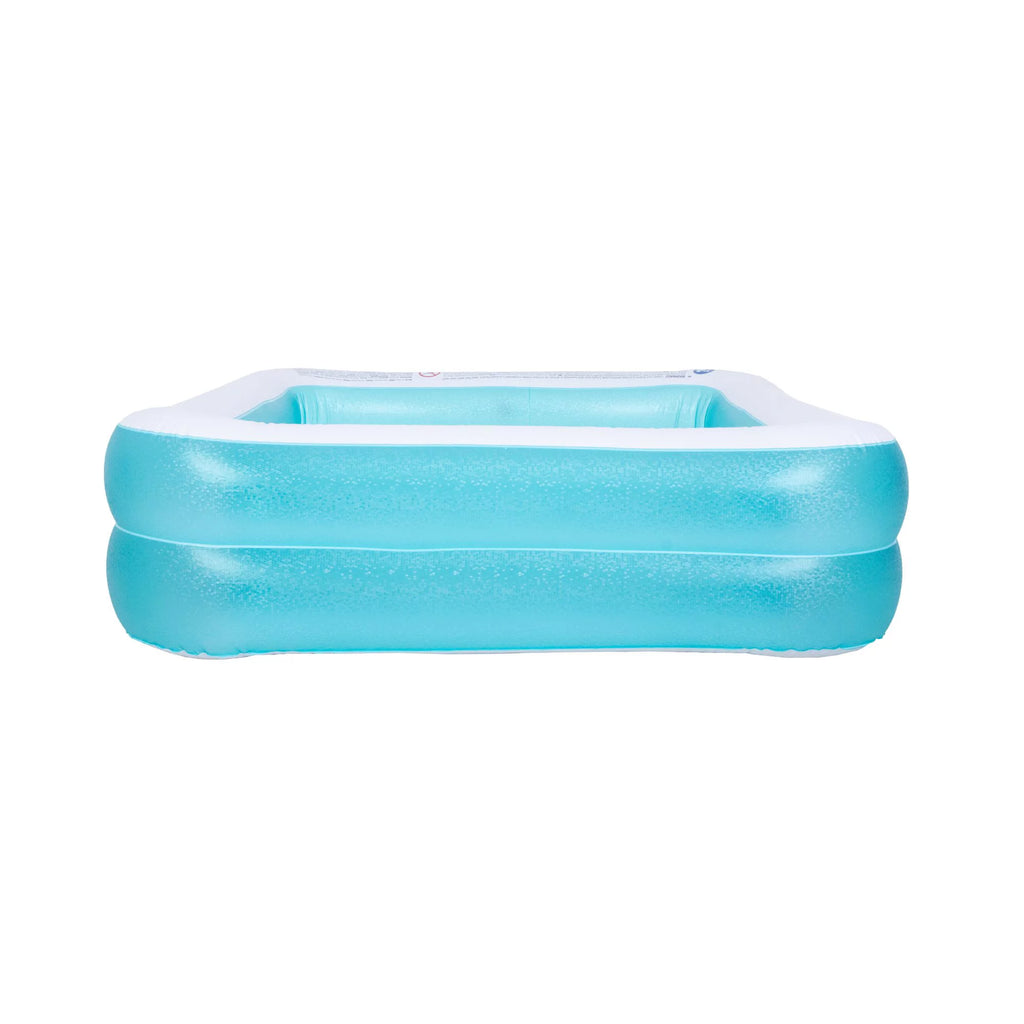 Inflatable Blue and White 2-Ring Swimming Pool R873