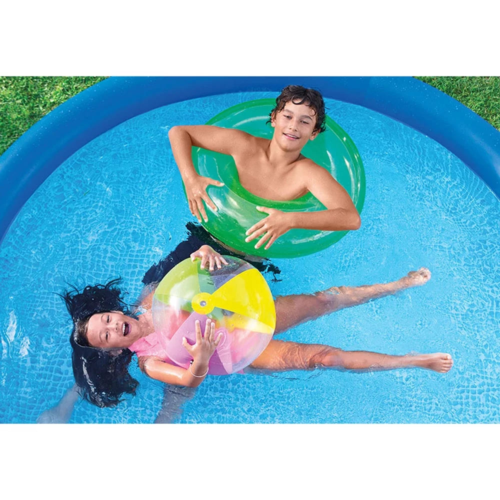 Inflatable Round Swimming Pool & Debris Cover N805851