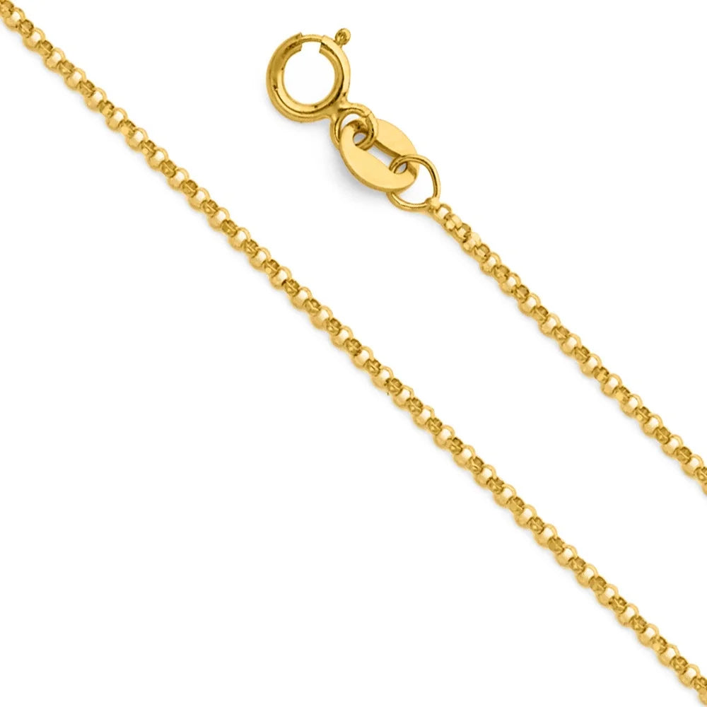 14K Two-Tone Gold Flower and Heart-Shaped Initial Pendant with 16" Chain Necklace S49419