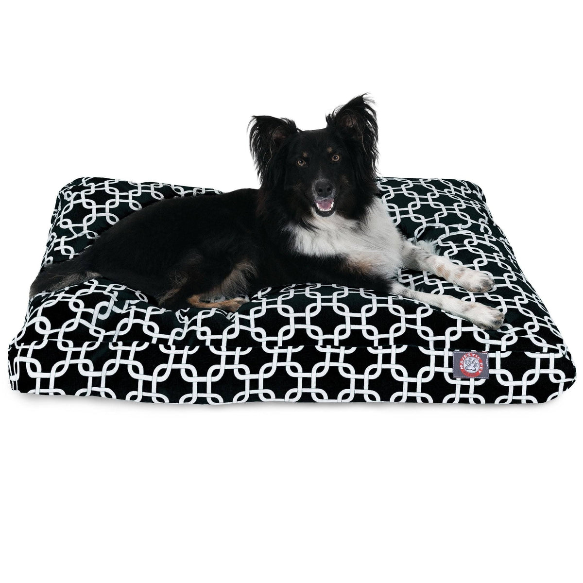 Black Rectangle Pet Bed E70455