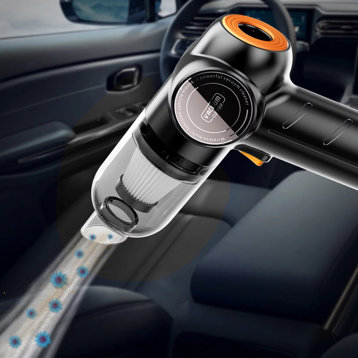 Cordless Car Wireless Vacuum Cleaner H444