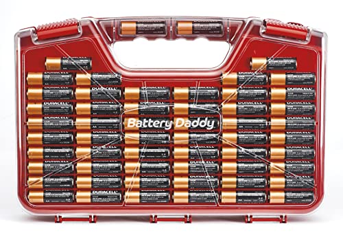 Battery Organizer Storage Case with Tester N867