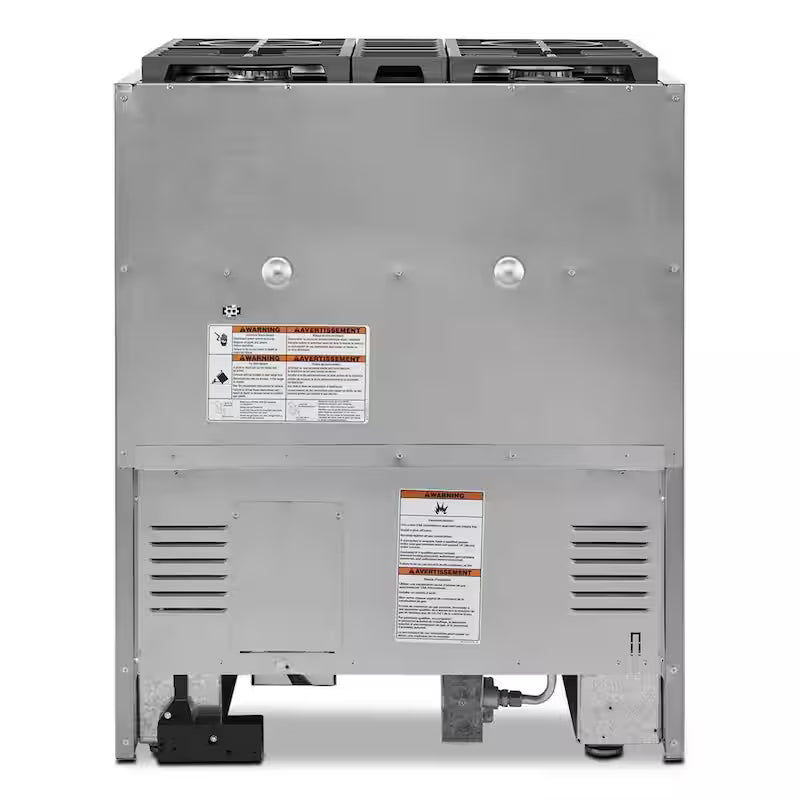 4 Burner Dual Fuel Freestanding Smart Range W62463