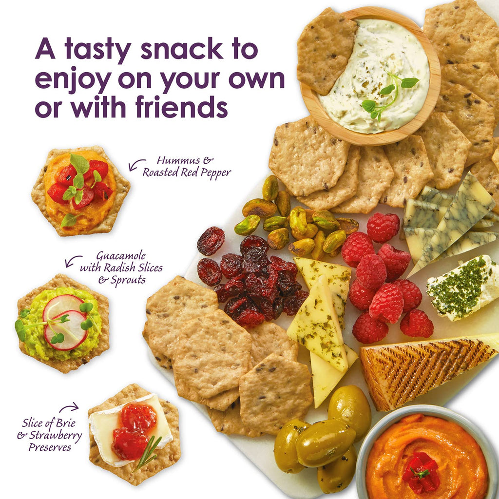 Multi-Seed Gluten-Free Original Crackers, 4 Ounce (Pack of 12) N76593