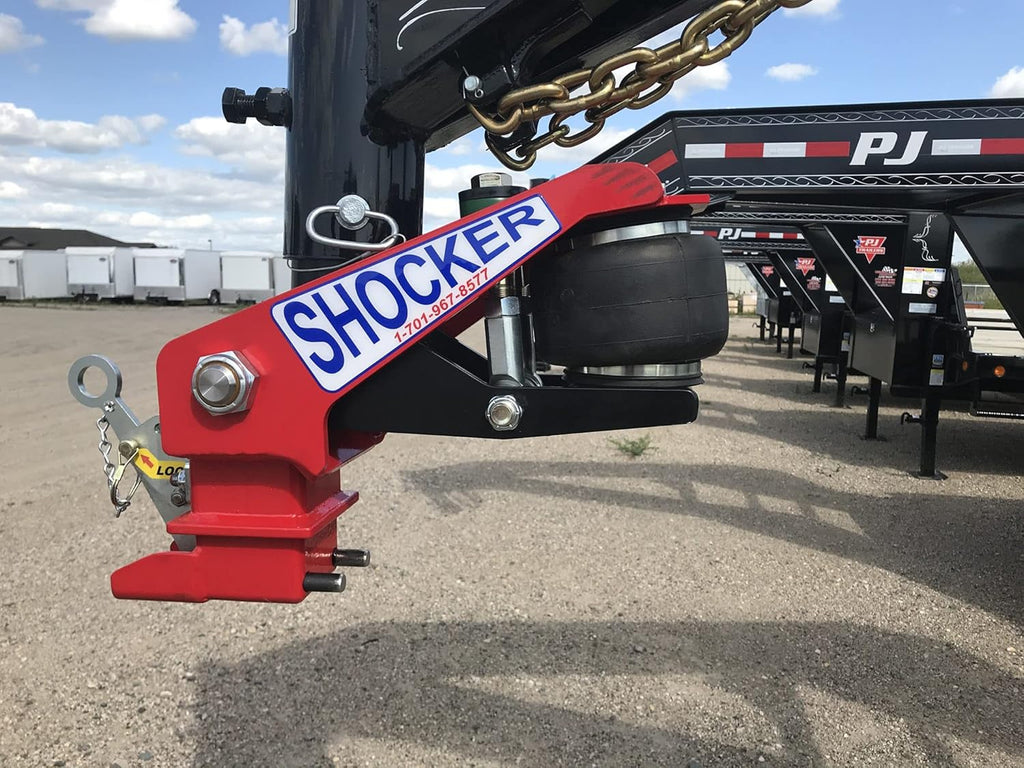 Gooseneck Air Hitch & Coupler, Round 3-15/16" Straight Pin 30K Coupler 9" Offset B765334
