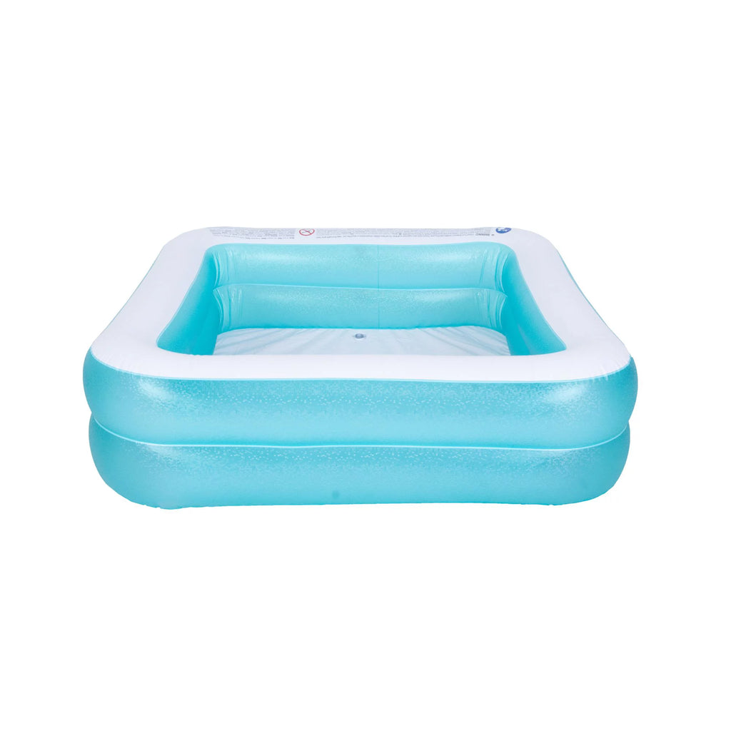 Inflatable Blue and White 2-Ring Swimming Pool R873