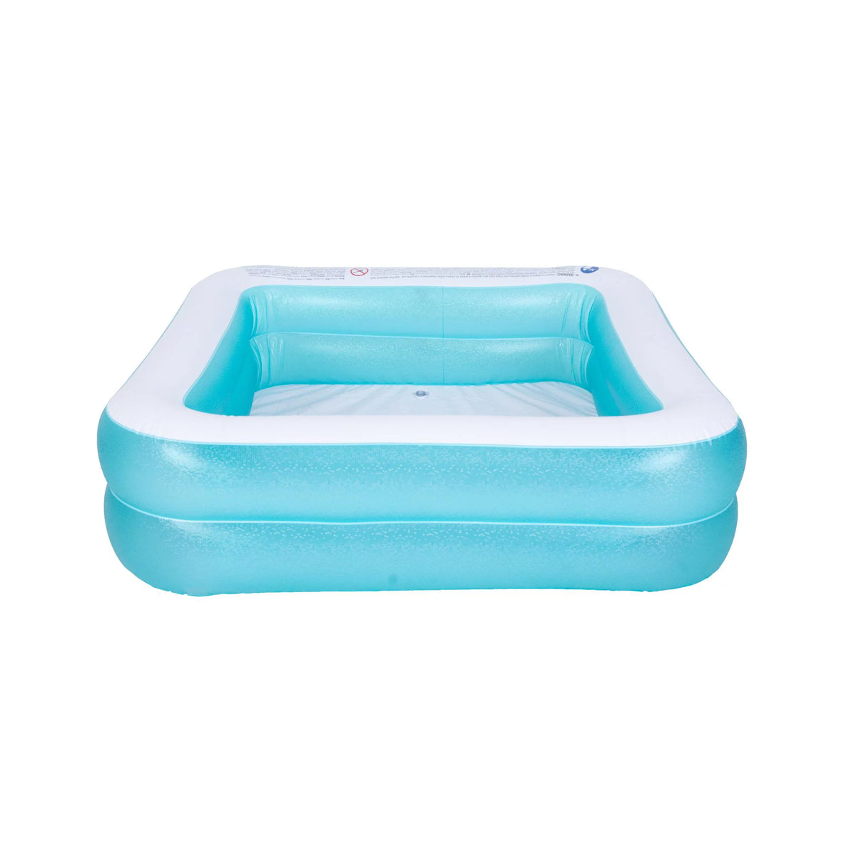 Inflatable Blue and White 2-Ring Swimming Pool R873