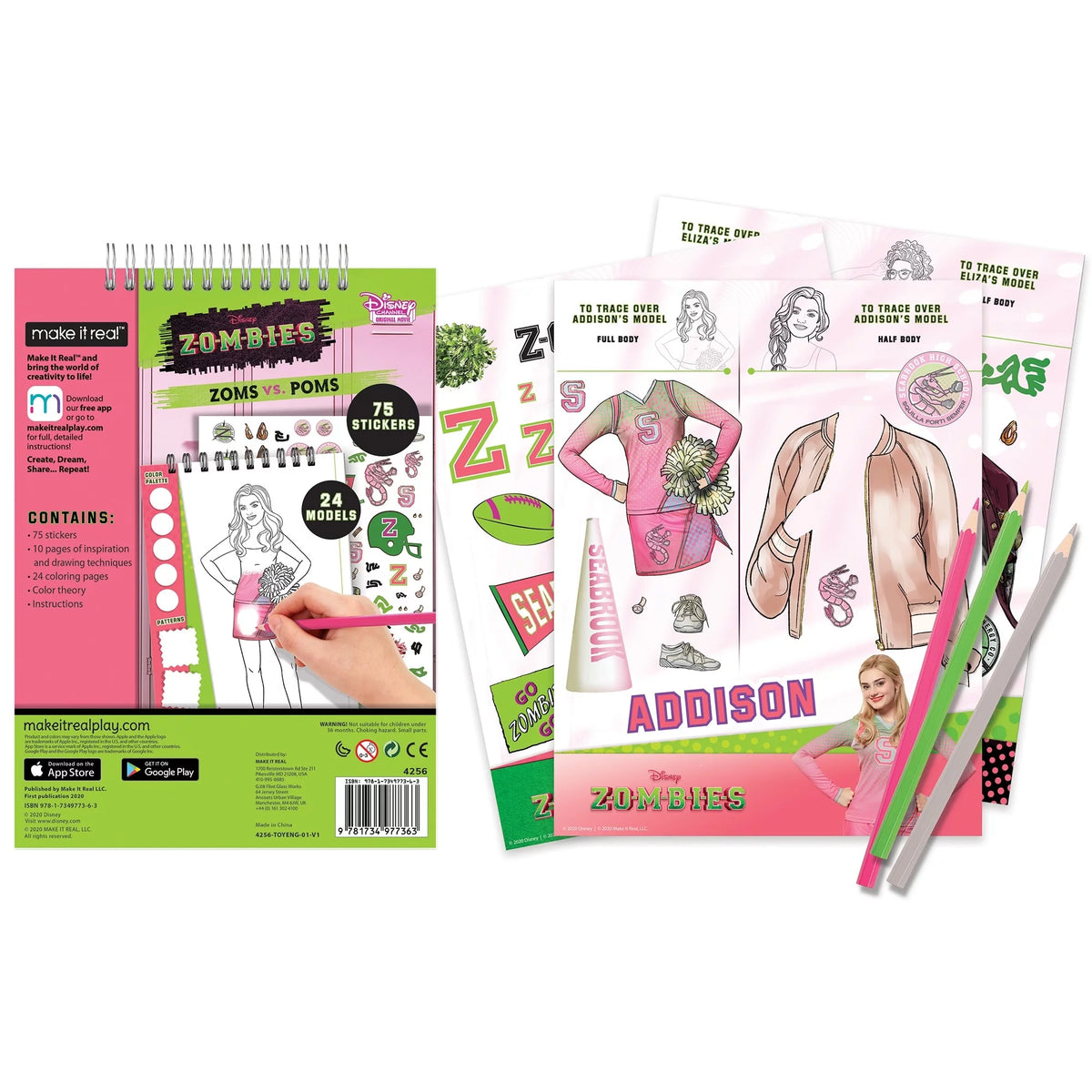 Coloring & Tracing Light Table 9 Piece Set B1914
