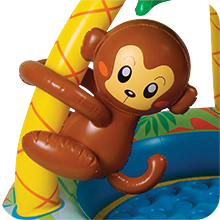 Monkey Inflatable Kiddie Pool F59384
