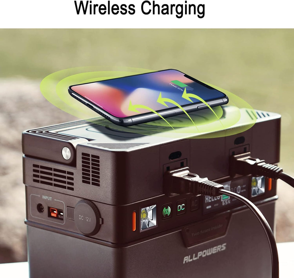 300W Portable Power Station with Solar Panel 100W, 288Wh Solar Generator R4131