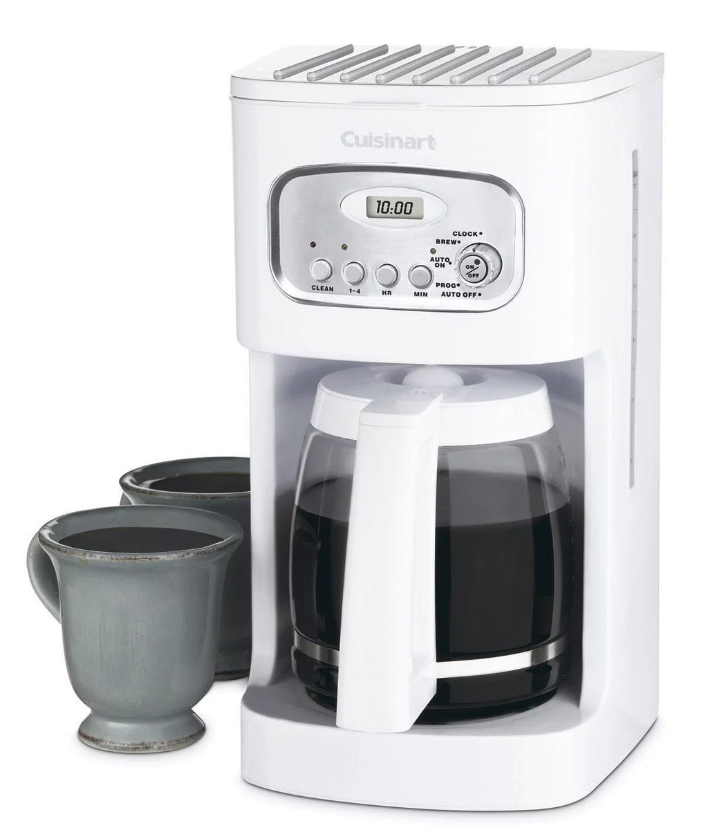 White 12 Cup Programmable Coffeemaker I766124