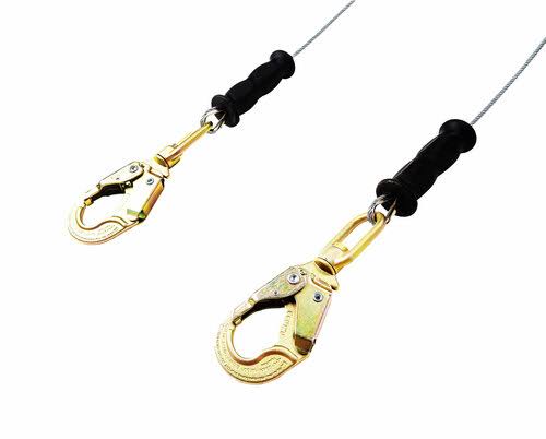 Twin Leg Cable SRL with Steel Snap Hook Ends Q79954