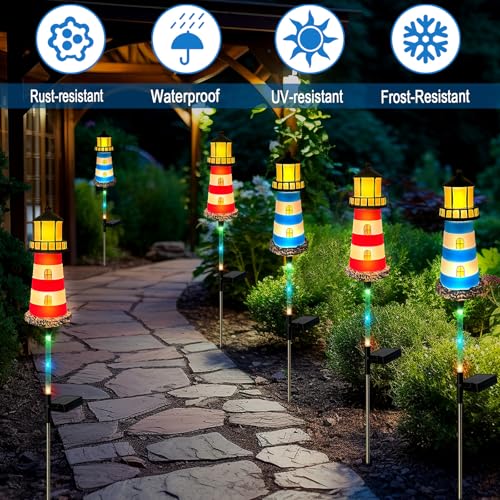 4 Pack IP65 Waterproof Solar Pathway Lights E166383