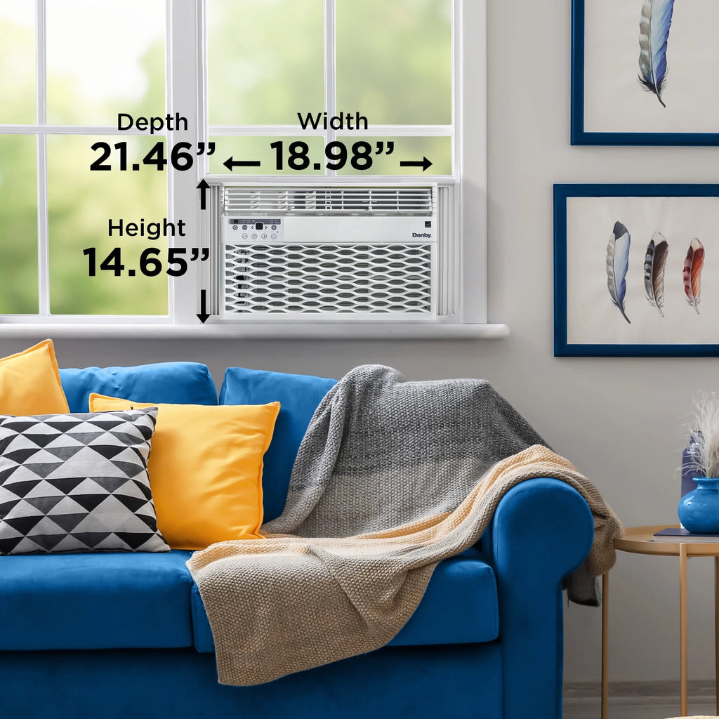 10,000 BTU White Window Air Conditioner with Remote V40224