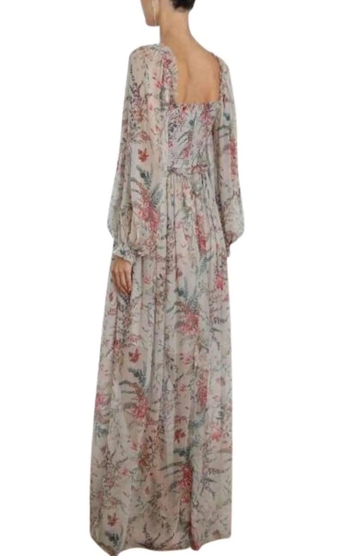 Shirred Long Dress G98109