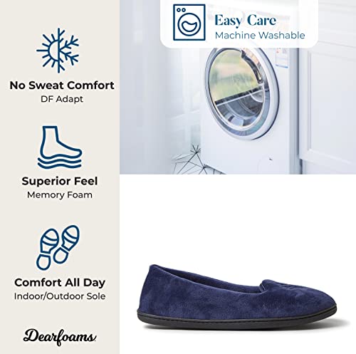 Lightweight Memory Foam Closed Back Slipper V840