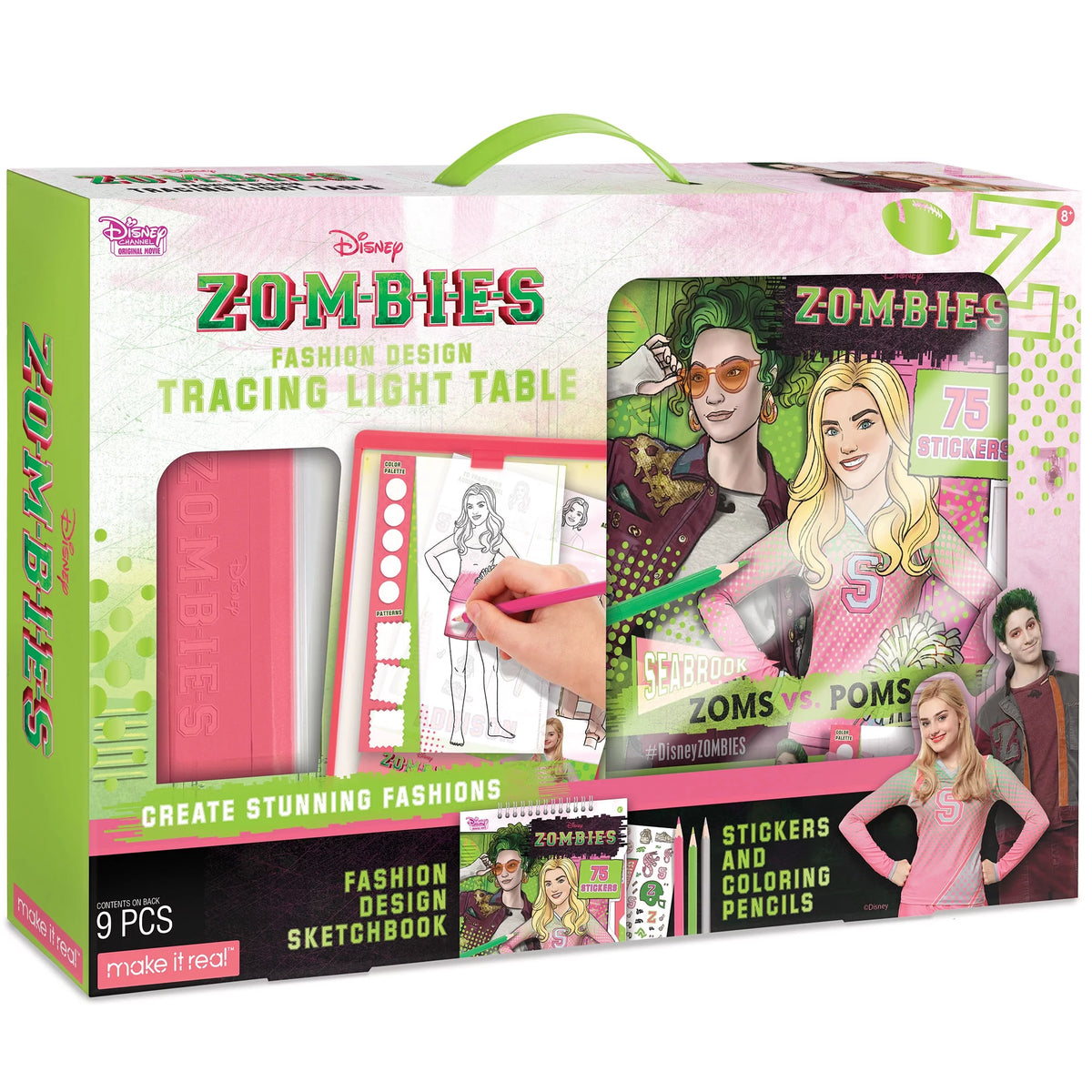 Coloring & Tracing Light Table 9 Piece Set B1914