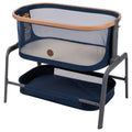 Essential Blue Bedside Bassinet P6244