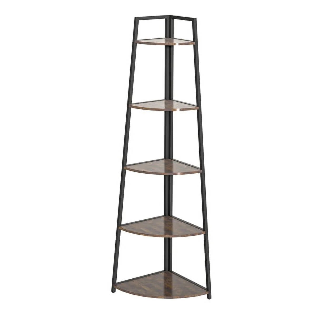5 Tier Corner Bookshelf Shelving Unit I30096