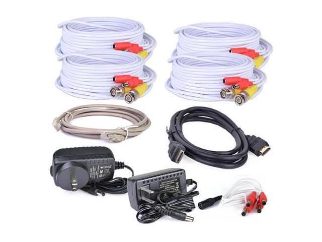 4-Channel 720p DVR Surveillance System with 1TB Hard Drive and 4 720p AnalogHD Cameras A6160