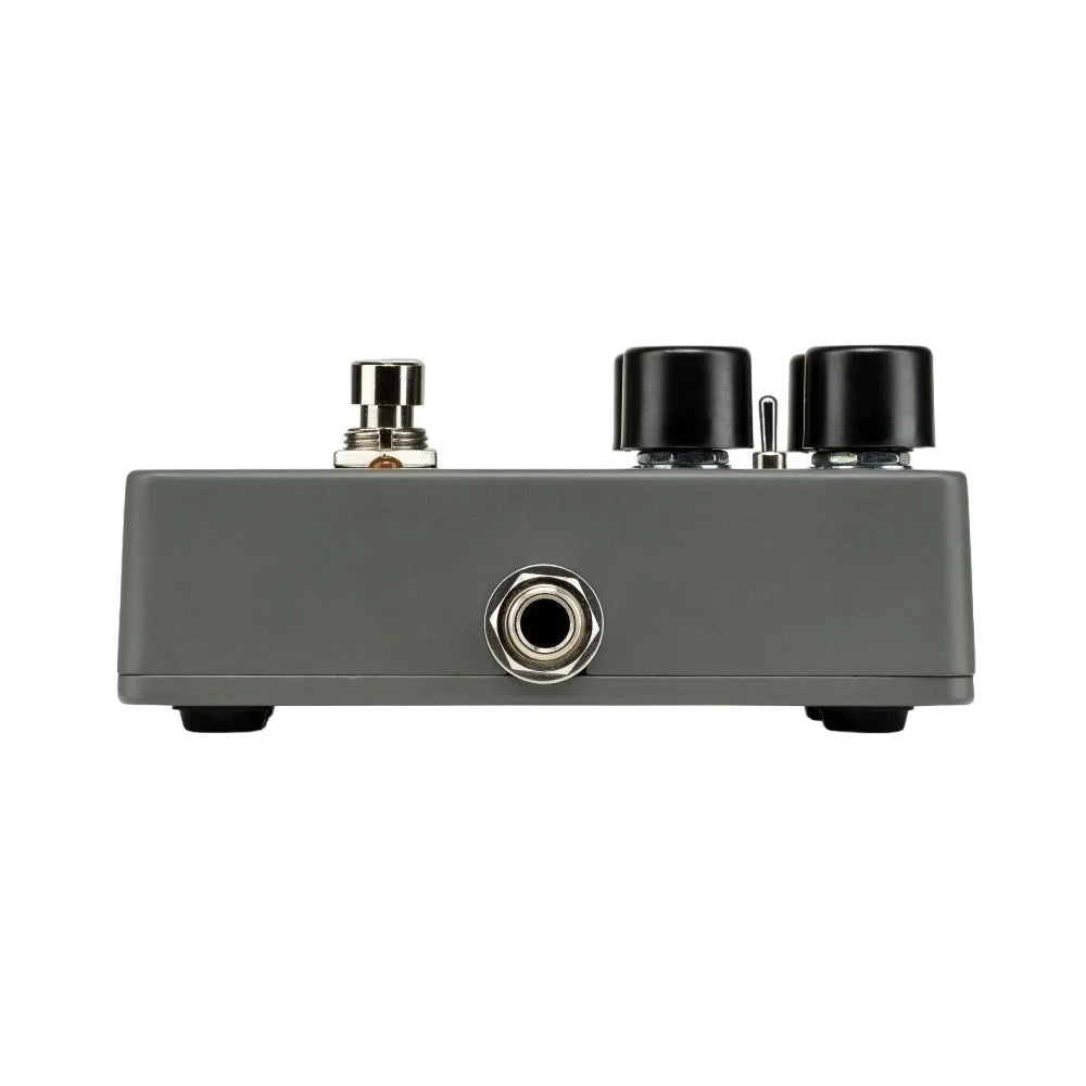 Grey and Teal Overdrive Effects Pedal C29772