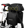 Bike Pannier Set 3 in 1 Rear Rack Bag with Hanging Side Bags K568