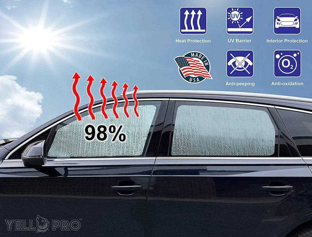 Set of 2 Front Row Sunshades for Hyundai Santa Fe SUV F90357