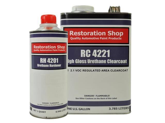 Rock Moss Green Gallon Low VOC Urethane Basecoat Clearcoat Car Auto Paint Kit A91366