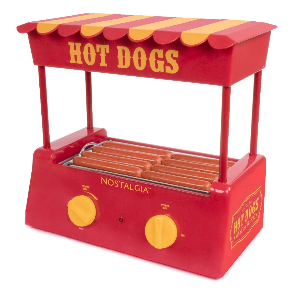 Hot Dog Roller and Bun Warmer, 8 Hot Dog and 6 Bun Capacity H657311