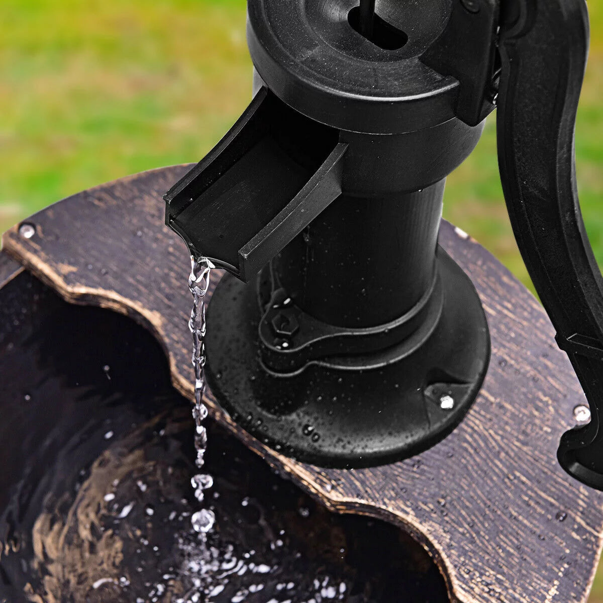 2 Tier Barrel Water Fountain Q4774