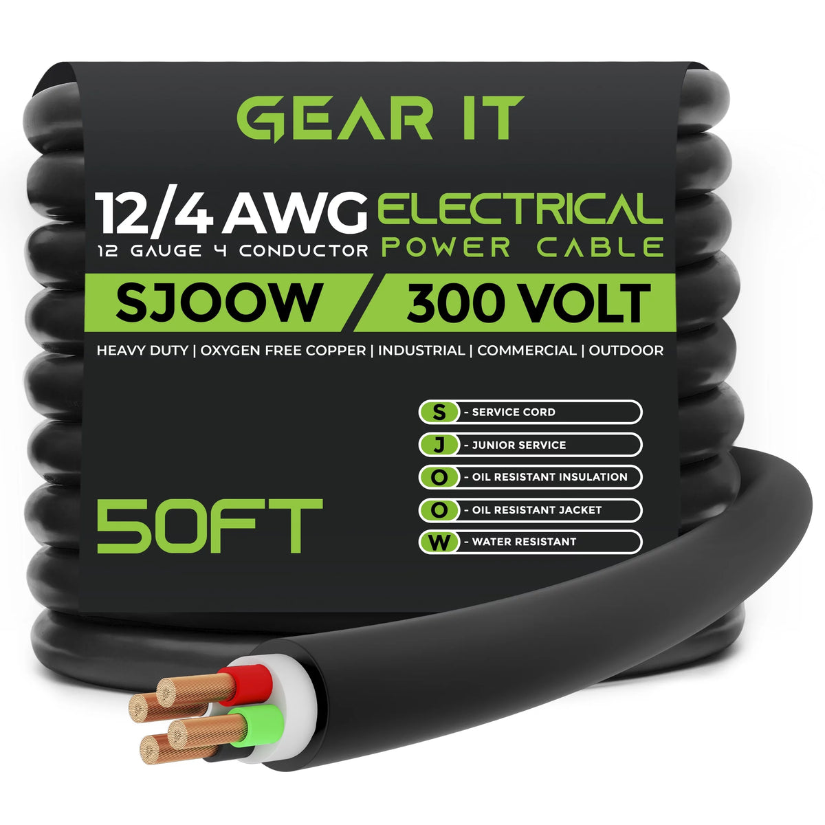 12 AWG 4 Conductor Portable Power Cable Z475