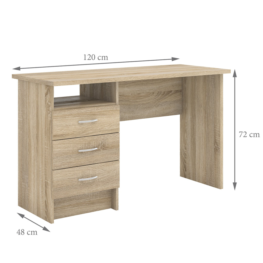 Oak Finish Computer Desk P794483