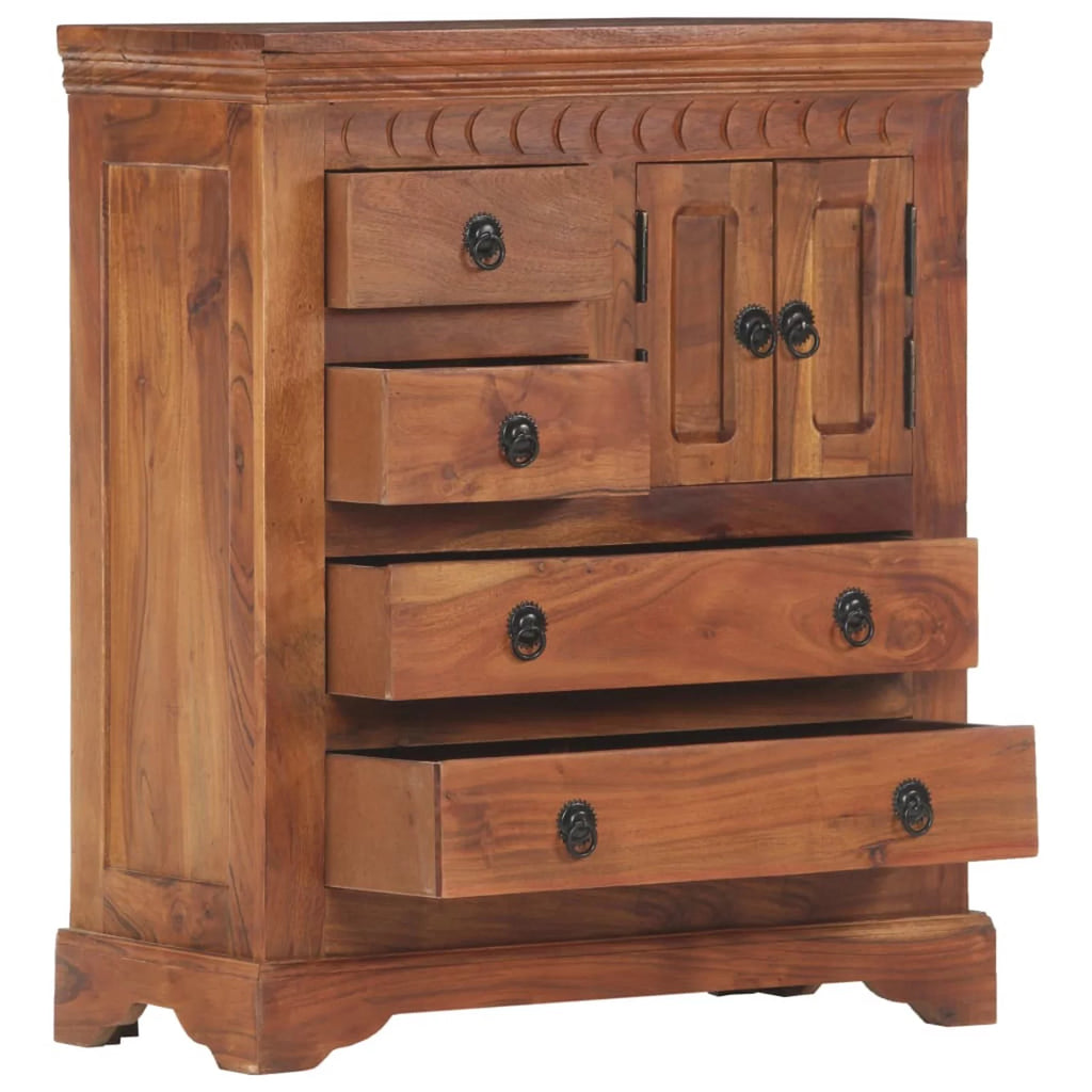 Solid Acacia Wood Sideboard J722333