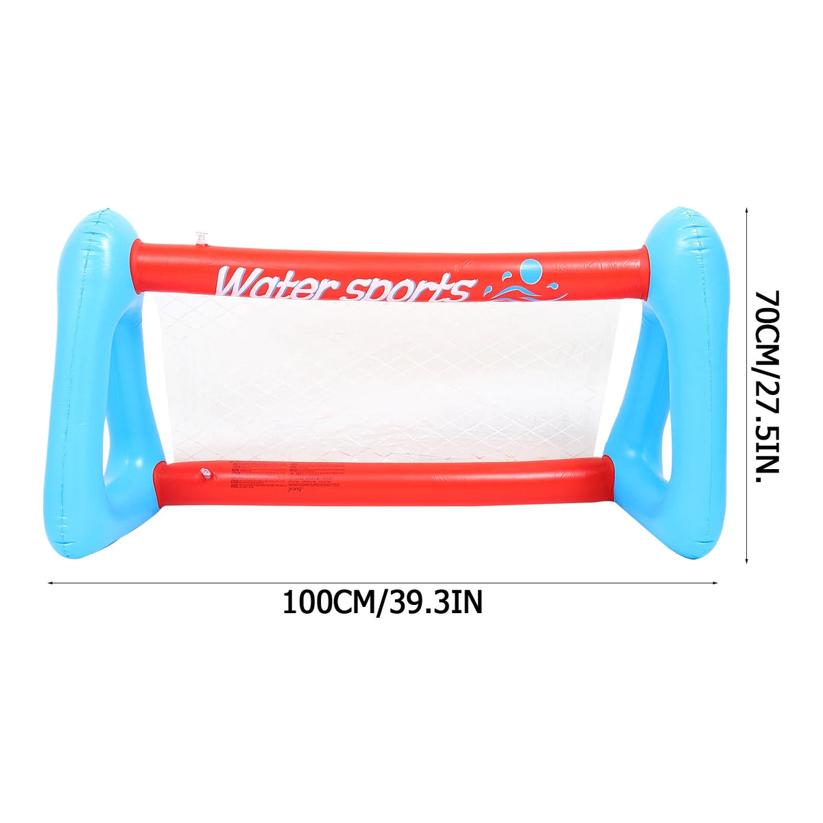 Inflatable Pool Float Set with Volleyball Net and Volleyballs A480