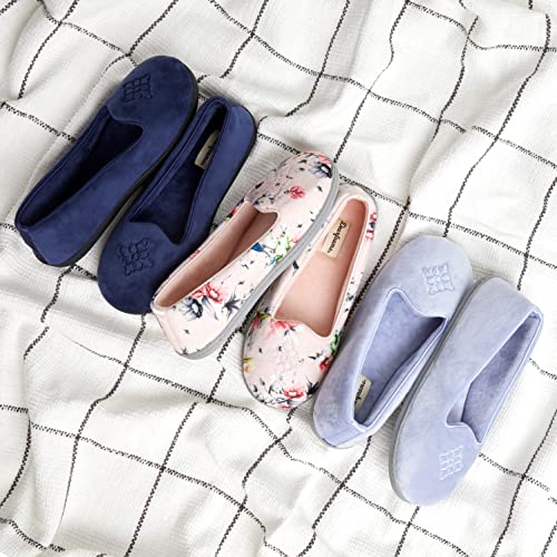 Lightweight Memory Foam Closed Back Slipper V840